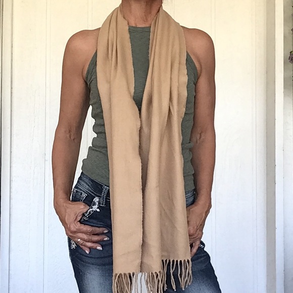 UNISEX CASHMERE SCARF MADE IN ENGLAND - Picture 4 of 9